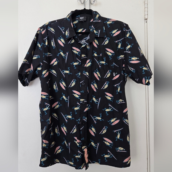 Neff Other - Fortnite Neff Black Shirt with Surfing Banana